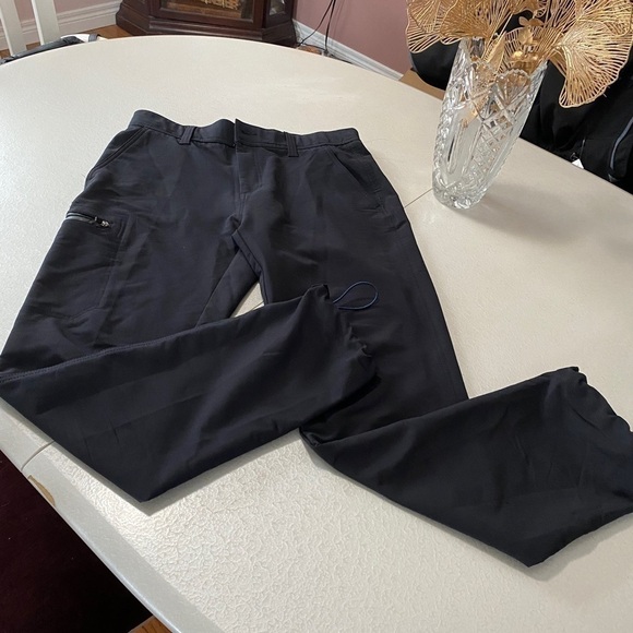Athletic Works cargo Baggy Cargo Style High Rise Pants Black Sz M - Picture 2 of 16
